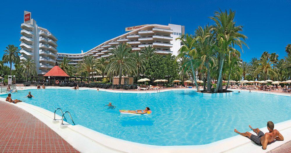 Aparthotel Riu Flamingo Playa del Inglés Exterior foto